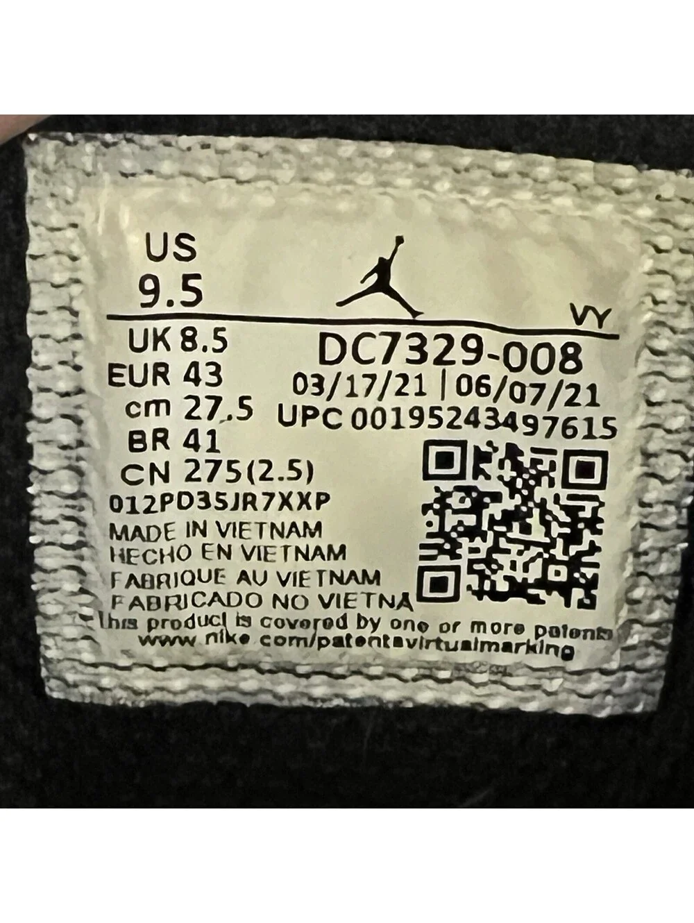 Jordan air flight